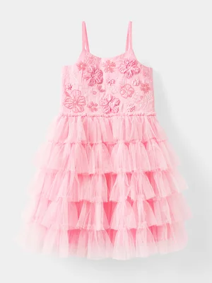 Cotton On Kids Girl Pink Isabella Dress Up Dress