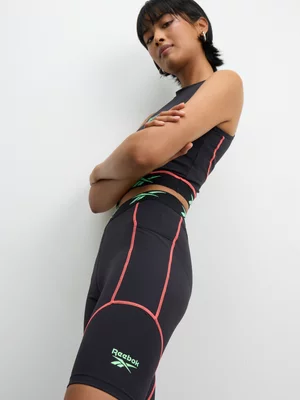 Reebok Women's 7" Black Short Tights