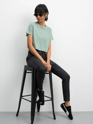 Redbat Classics Women's Green Cropped Top