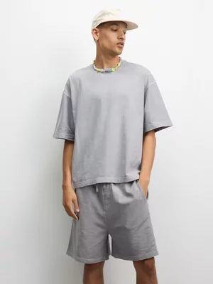 The FIX Men's Grey Co-Ord Shorts