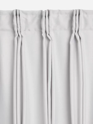 Jet Home Grey Lyra Tape Curtain