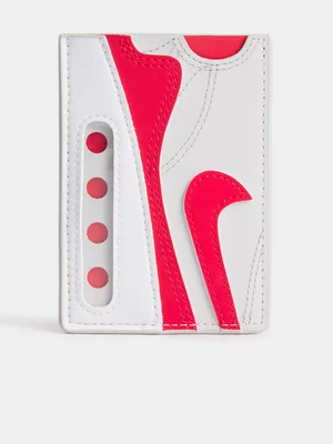 Nike Unisex Air Max 1 Big Bubble Card Red/White Card Holder