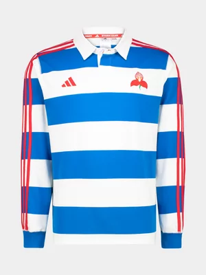 adidas Mens Stormers Culture Blue/White Jersey