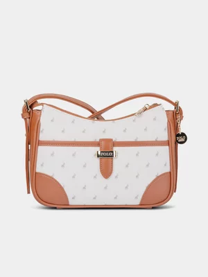 Women's Polo Grey Sling Bag