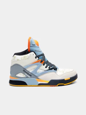 Reebok x Youngsta Women's CPT Pump Omni Zone II Chalk Grey/Blue Sneaker