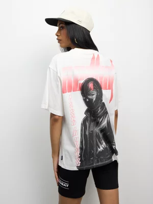 Redbat Women's Balaclava White T-Shirt