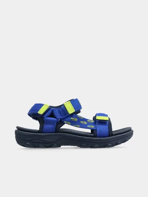 Hi-Tec Junior Infant Nerf Navy/Blue/Green Sandals 