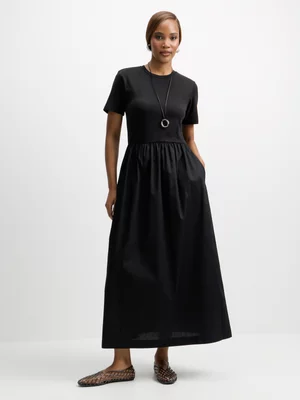 Exact Women's Black Combo Dress
