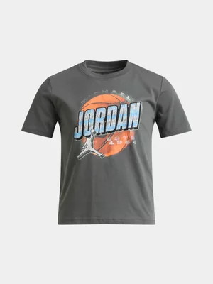Jordan Boys Kids Grey T-Shirt