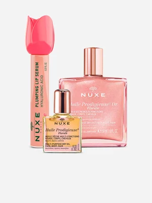 Nuxe In Pink Infinite Glow Huile Prodigieuse Floral Gift Set 