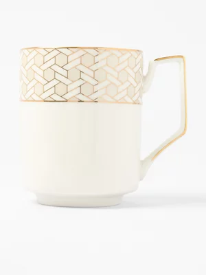 AH Aurum Gold Accent Porcelain Mug 400ml