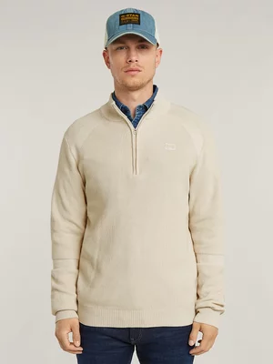 G-Star Men's Detailed Skipper White Knitwear
