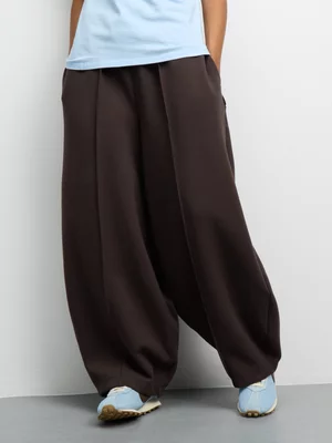 Redbat Classics Women's Knit Brown Barrel Sweatpants