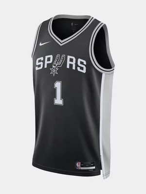 Nike Men's Dri-Fit NBA Swingman Black Jersey