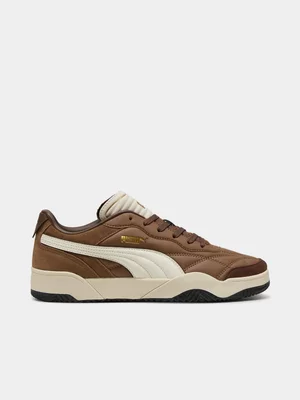 Mens Puma Tifosi SD Haute Brown/White Sneaker