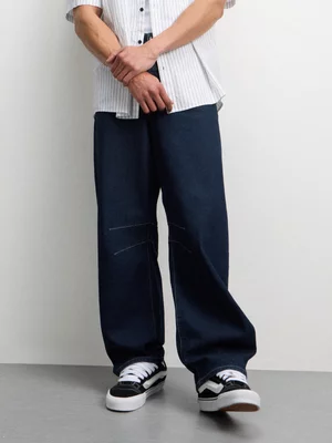 Redbat Men's Indigo Barrel Jeans