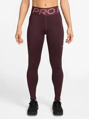 Nike Pro Womens Sculpt Dri-Fit Burgundy Tights