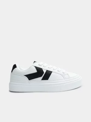 Women's Kappa Authentic Nesse White/Black Sneaker