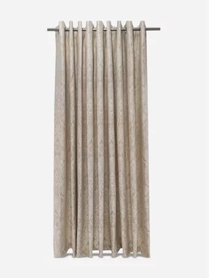 Volpes Georgia Natural Eyelet Lined Curtain