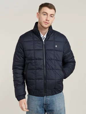 G-Star Men's Salute Quilted Light Blue Jacket