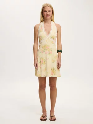 Women's Cotton On Multi Lily Halter Mini Dress