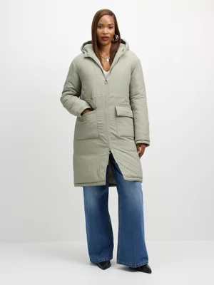 Exact Women's Sage Long Puffer Jacket