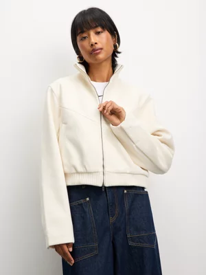 Nike Women's NSW Tailored Windrunner White Jacket