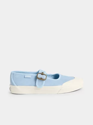 Vans Women's Mary Jane Light Blue Sneaker