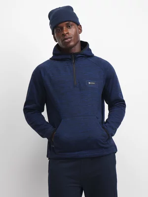 TS Mens Dri-Tech® Performance Navy Melange Hoodie