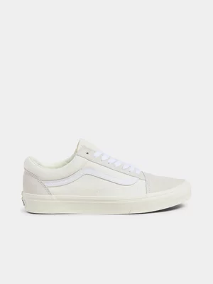 Vans Junior Old Skool White Checkerboard Sneaker 