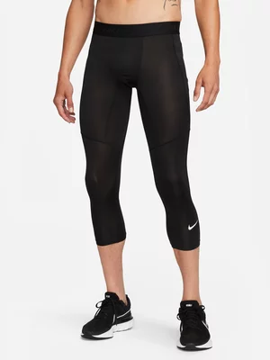 Nike Pro Mens Dri-Fit 3/4 Black/White Tights