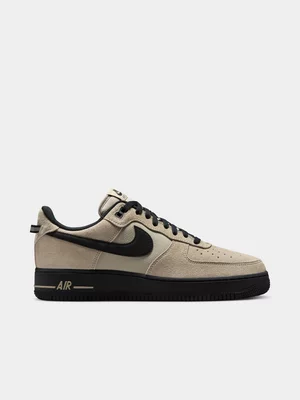 Nike Men's Air Force 1 LV8 SE Khaki/Black Sneaker