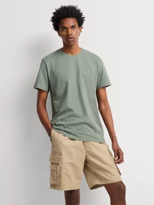 Markham Men's Washed Utility Bermuda Stone Cargo Short 