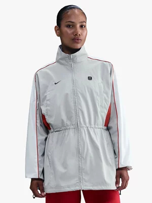 Nike Women's NSW Woven Shox Grey Fog Jacket
