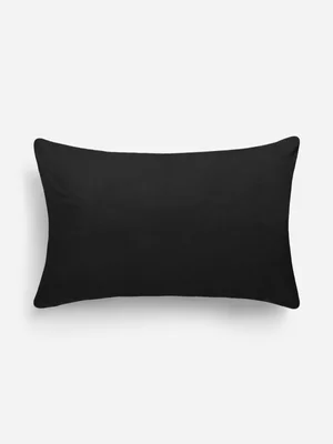 Jet Home Black 85gsm Standard Pillowcase