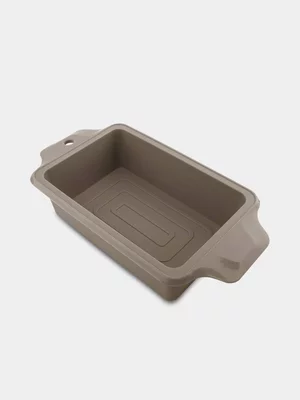 Kitchen Think Silicone Loaf Pan Mocha