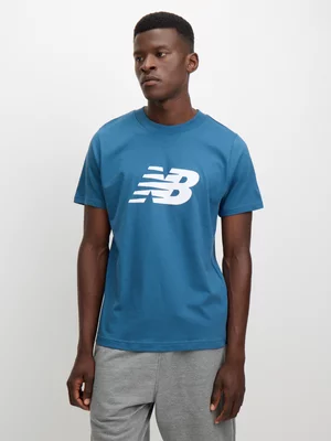Mens New Balance MT43906 Blue/White Tee