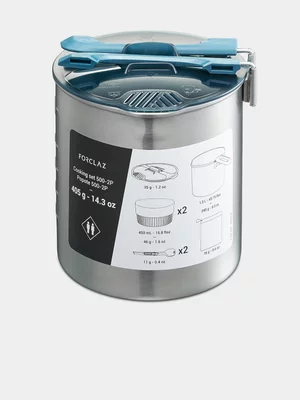 Decathlon Trekking Cookset - 2-Person - Mt499