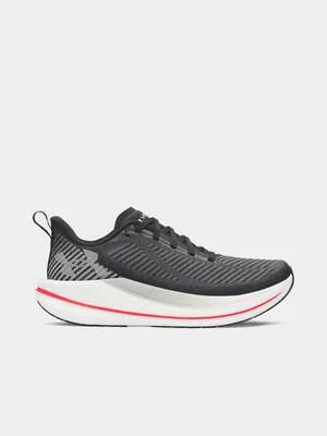 Under Armour Womens Velociti Black/Mod Gray/White Running Shoes 