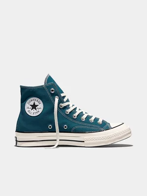 Converse Men's Chuck 70 Mid Blue Sneaker