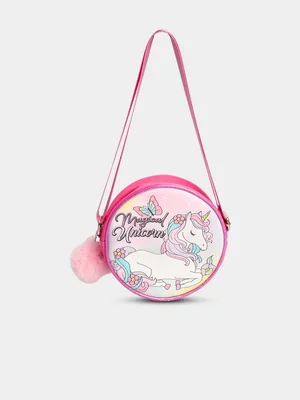 Unicorn Pink Sling Bag