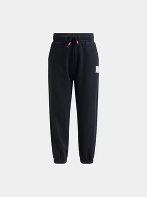 Exact Younger Girl's Navy Joggers