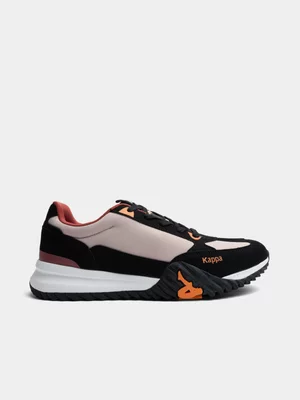 Mens Kappa Arklow 1 Grey/Black Sneaker