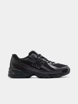 New Balance Men's 740 Black Sneaker
