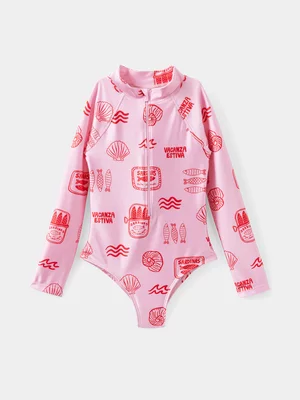 Cotton On Kids Girl Pink Lydia Swimsuit