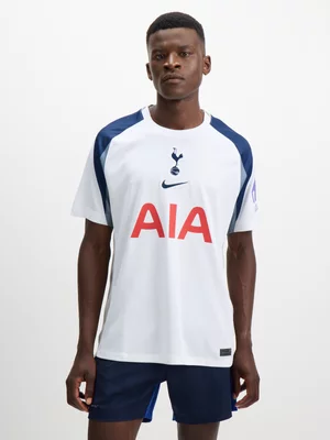 Nike Mens Tottenham Hotspur Home 25/26 Stadium White Jersey