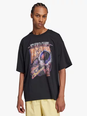 adidas Originals Men's Adilenium Season 3 Fan Black T-Shirt