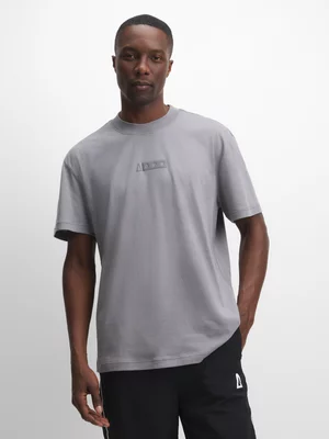 Mens APX Relaxed Grey Tee