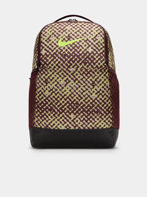 Nike Brasilia 9.5 Burgandy Crush Backpack 