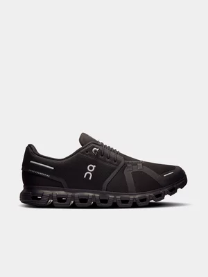 On Mens Cloud 6 Black Running Shoes